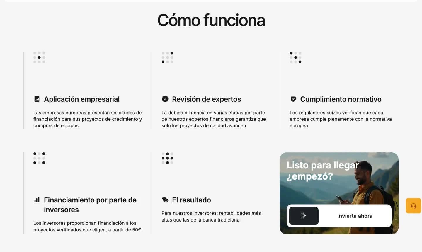 Cómo funciona Maclear: aplicación empresarial, revisión de expertos, cumplimiento normativo y financiamiento por parte de inversores
