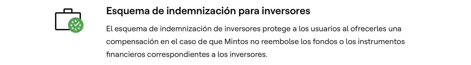 Esquema de indemnización para inversores en Mintos hasta 20.000 euros