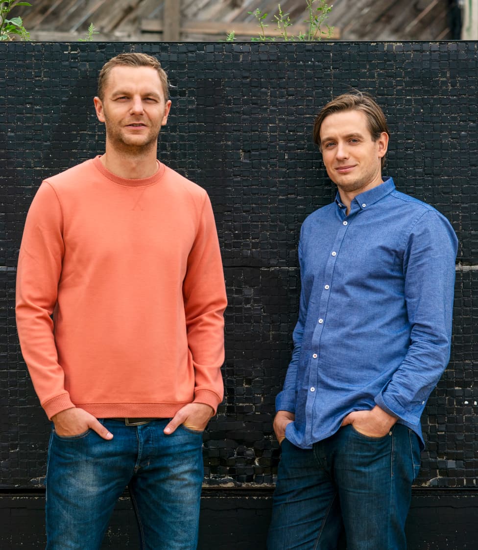Fundadores de Mintos: Mārtiņš Šulte y Mārtiņš Valters
