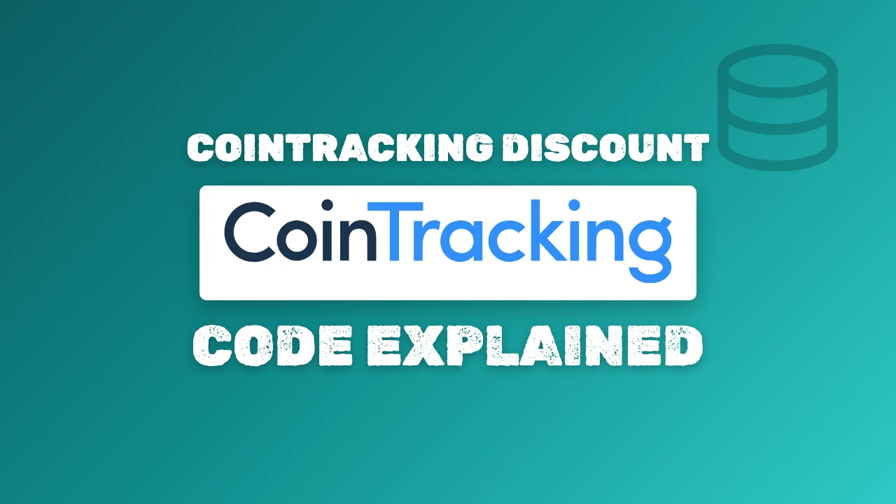 CoinTracking logo with a coin stack icon under the headline CoinTracking discount code explained