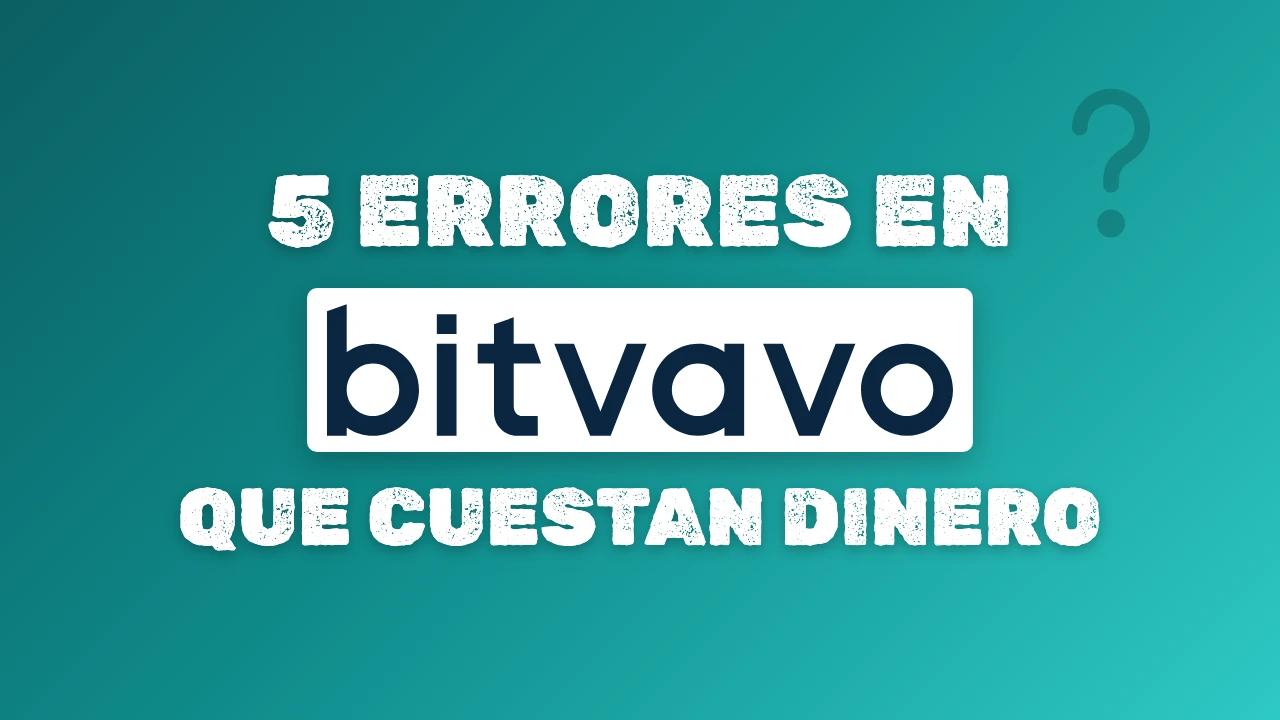 Bitvavo 5 errores de principiante: concepto SEPA, métodos de depósito, orden de mercado, staking e impuestos